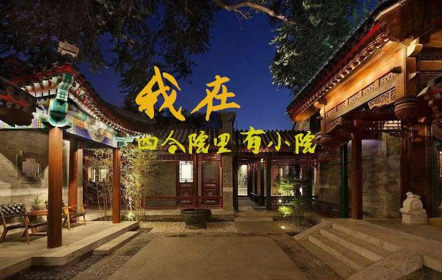 我在四合院里有小院顶点